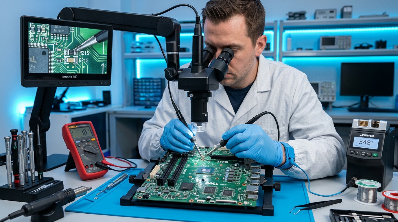 Laptop Motherboard Repair Technician