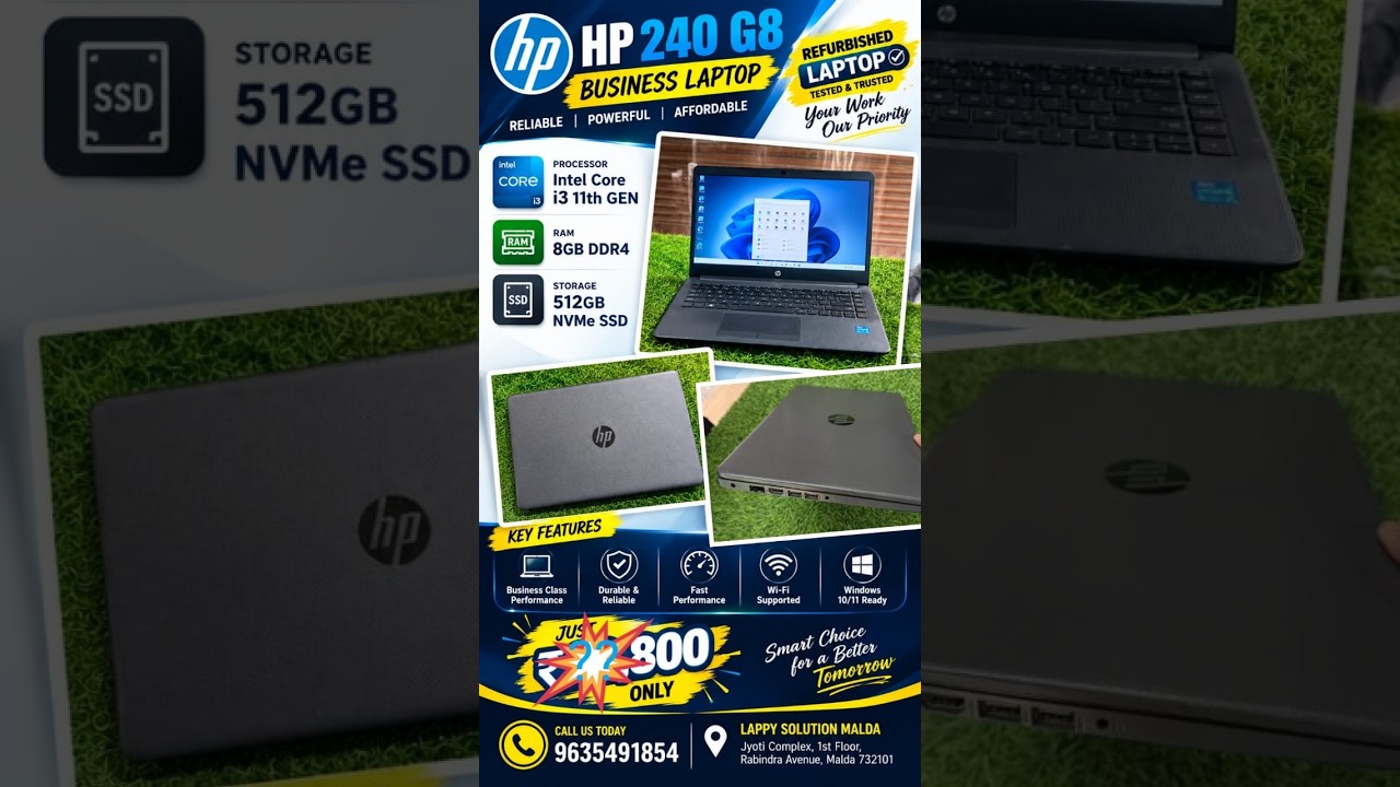 HP 240 G8 Business Laptop
