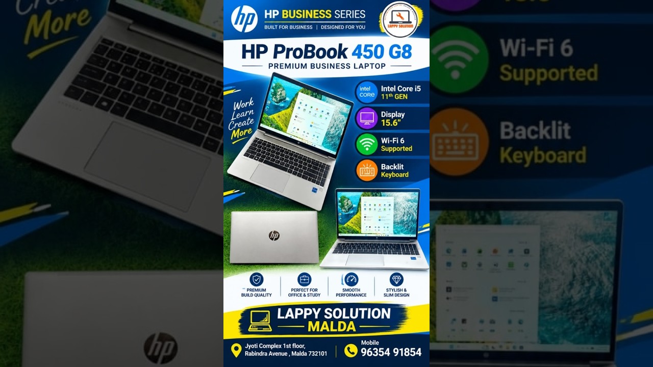 HP ProBook 450 G8 Premium Business Laptop